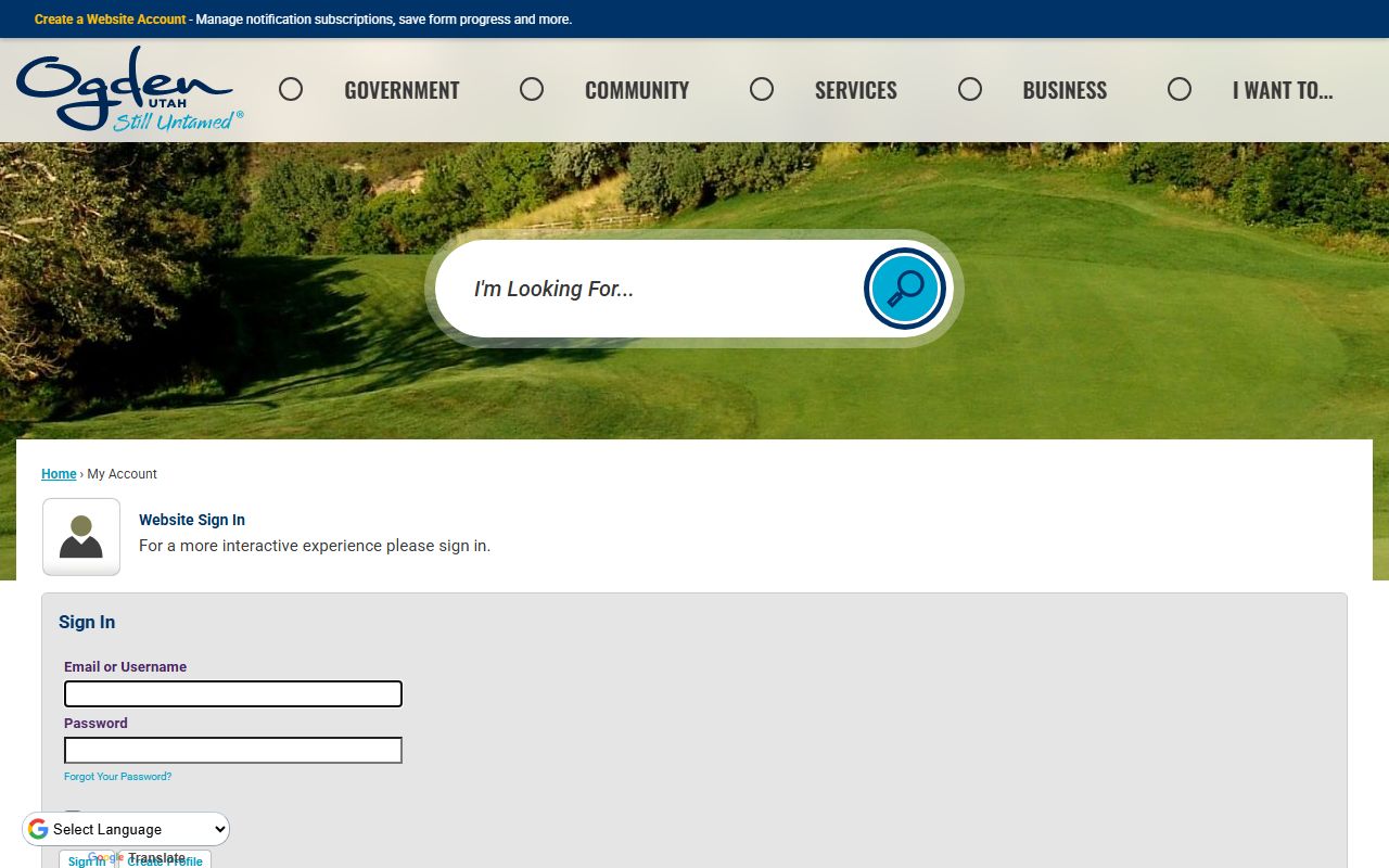 Ogden Police Department website for booking reports and arrest records