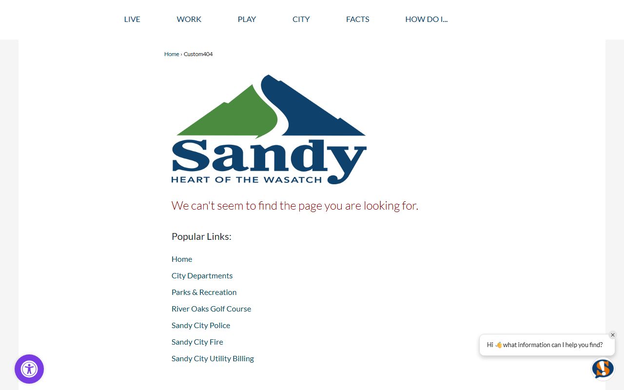 Sandy city GRAMA policy document for records access