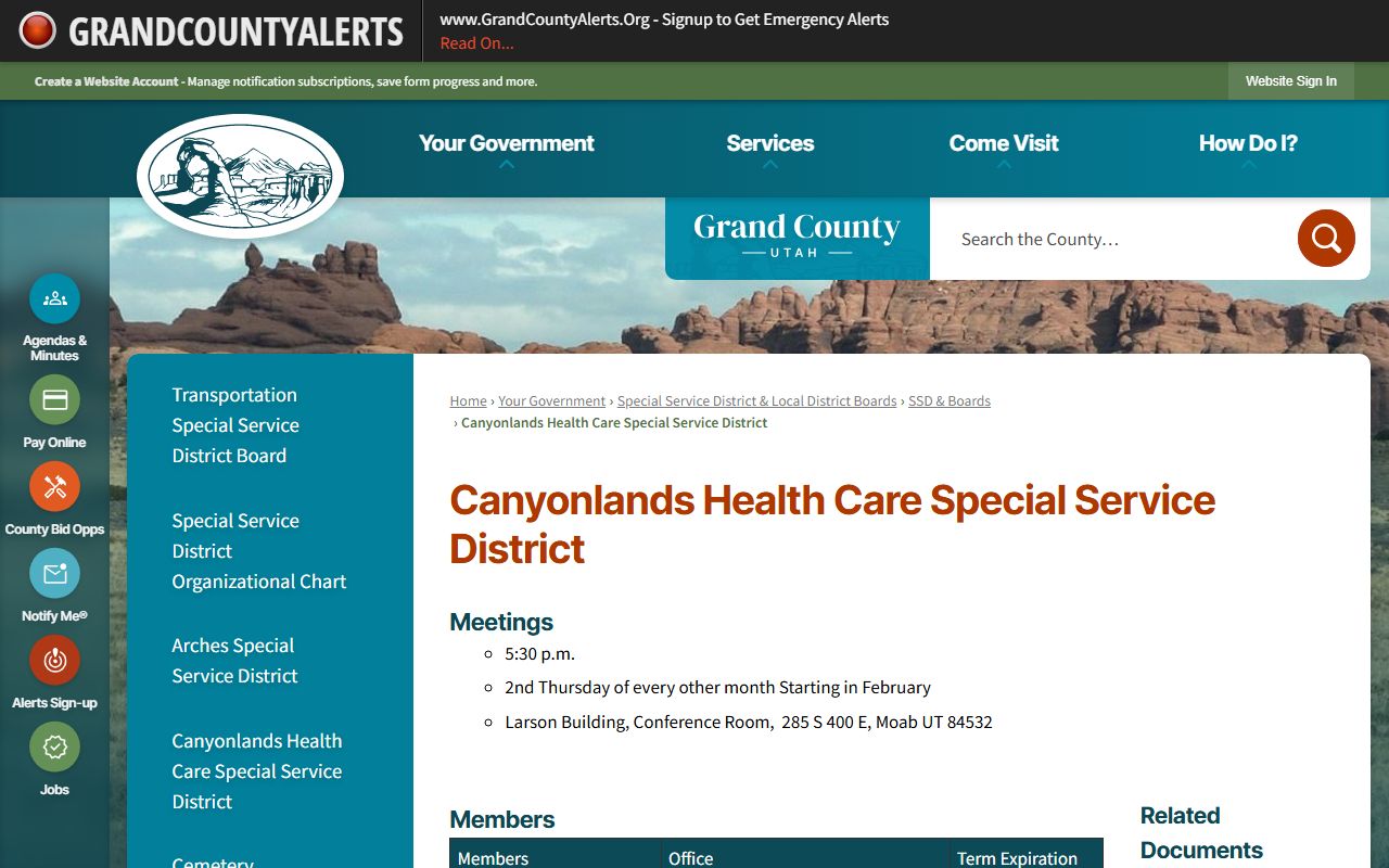 Grand County booking reports from the Sheriff's Office website